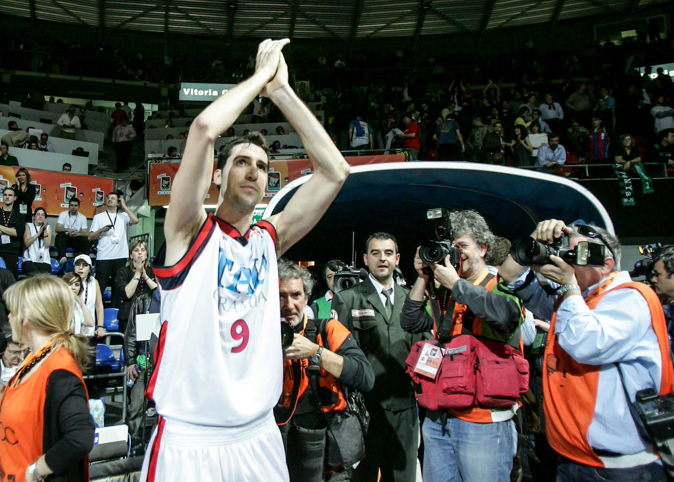 Fotos: Las fotos de Sergi Vidal, un histórico del Baskonia