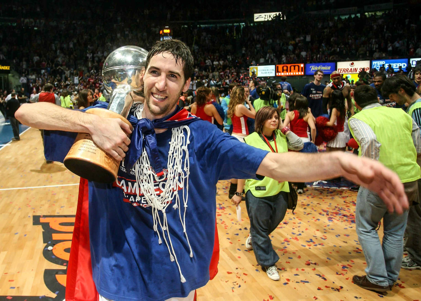 Fotos: Las fotos de Sergi Vidal, un histórico del Baskonia