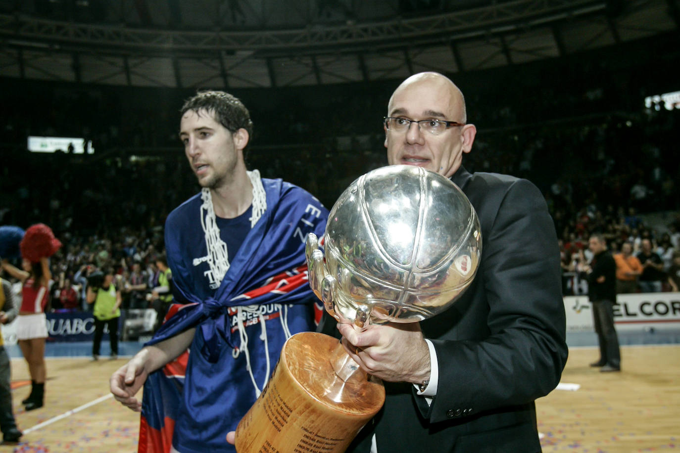 Fotos: Las fotos de Sergi Vidal, un histórico del Baskonia