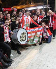Imagen secundaria 2 - «Esperamos 7.000 espectadores, un tercio de ellos del Athletic», dice el Intercity