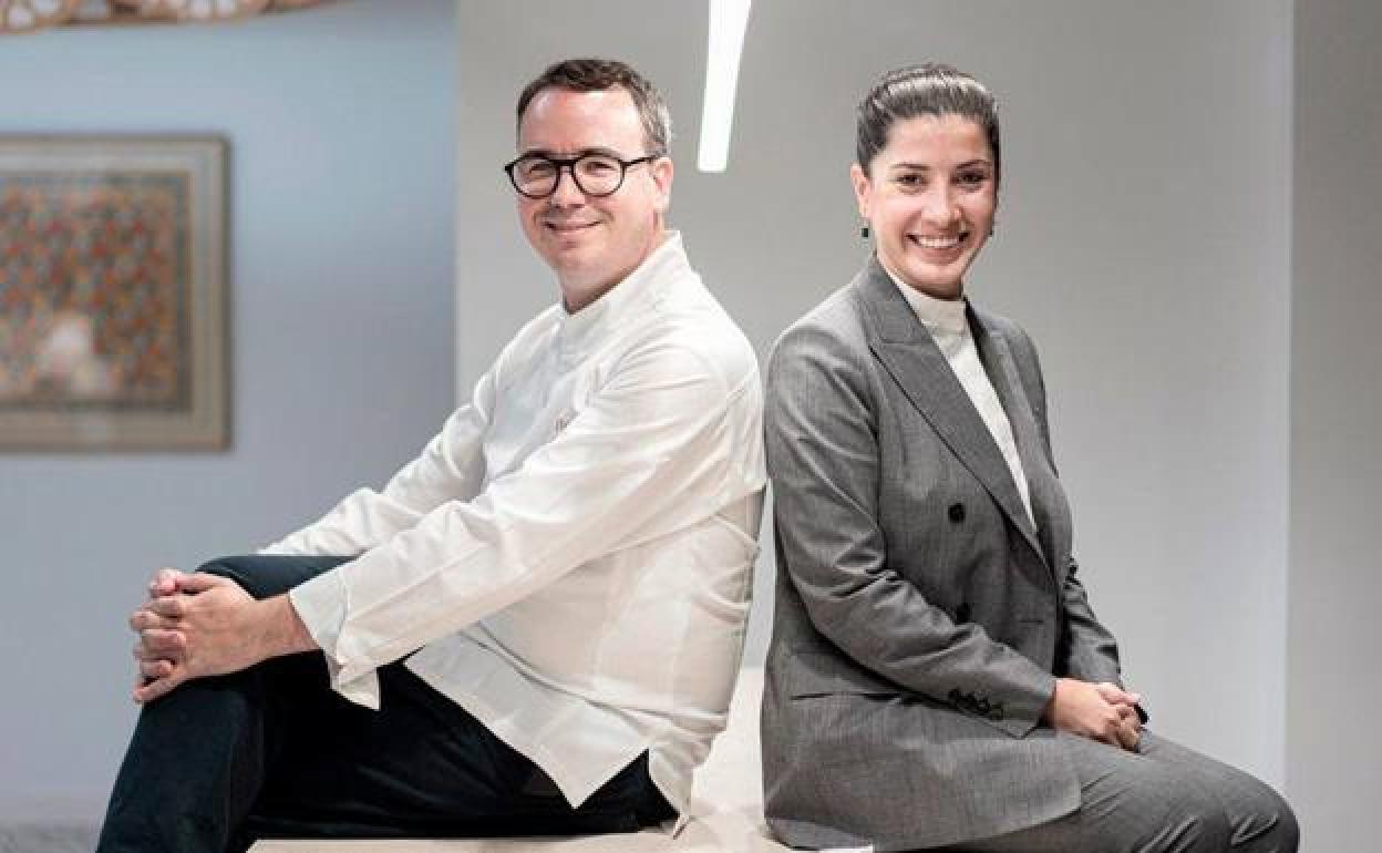 Paco Morales y Mariana Tapia.