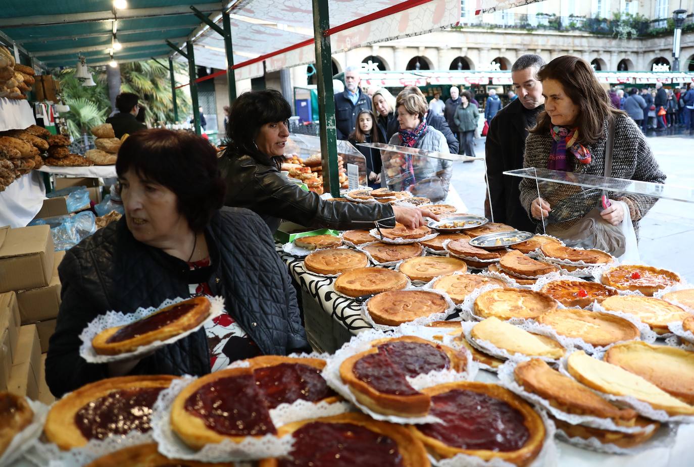 No podían faltar los dulces típicos vascos.