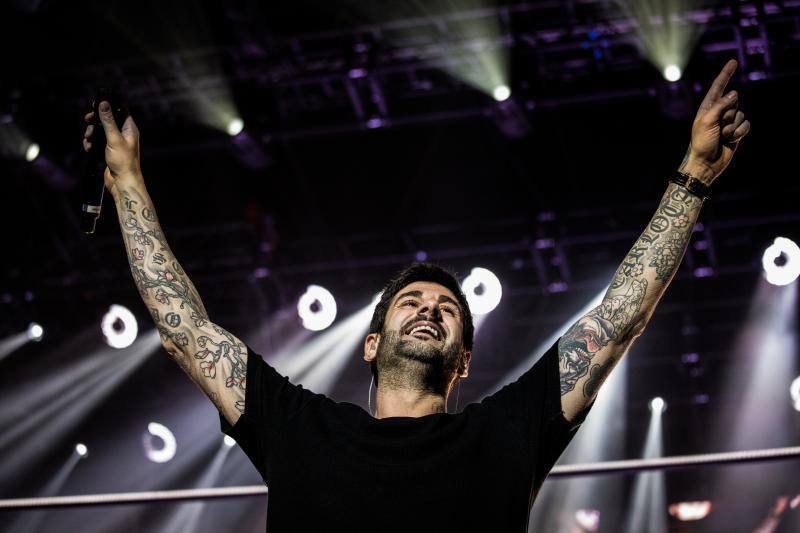 El asturiano, todo emoción.