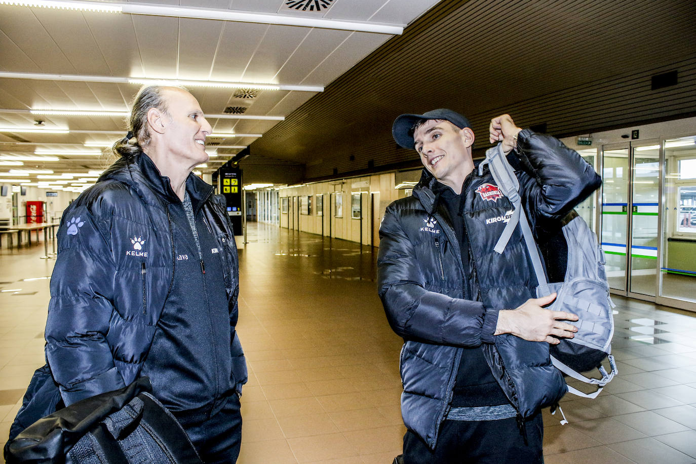 Fotos: Ivanovic ya viste los colores del Baskonia