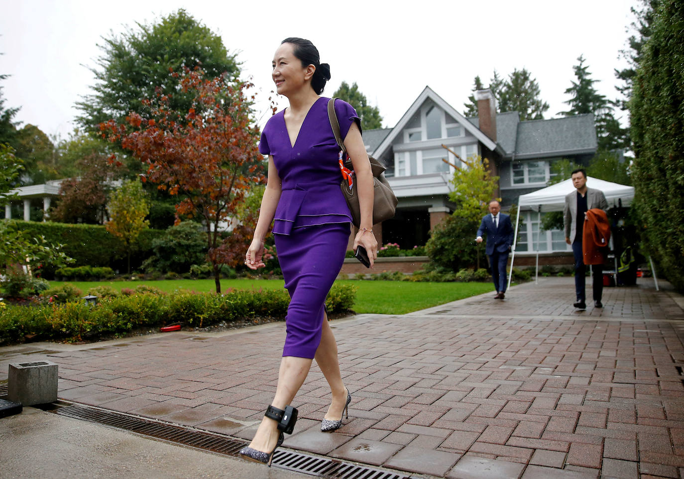 Canadá | La directora financiera de Huawei Technologies, Meng Wanzhou, comparece ante la Corte Suprema de Columbia Británica, en Vancouver, el 23 de septiembre de 2019.