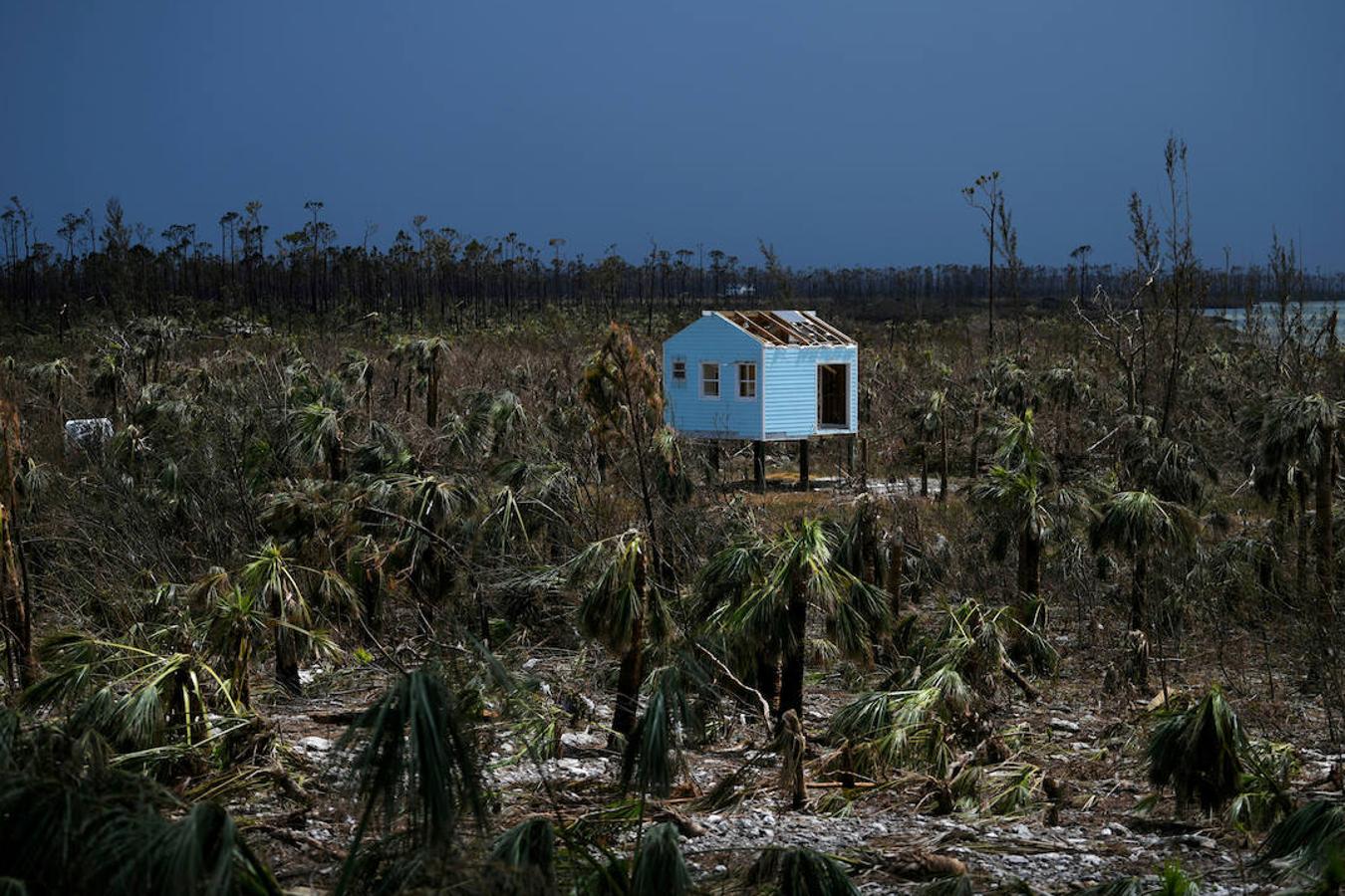 Bahamas | Se ve una casa destruida tras el huracán Dorian en Marsh Harbour, Gran Ábaco, Bahamas, 8 de septiembre de 2019. 