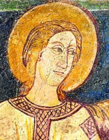 Imagen secundaria 2 - Los descubridores. La cuadrilla que lideraba Roberto Nini, el único que por aquel entonces tenía mayoría de edad. | Arsenal de castigo. Celda en la que el Santo Oficio juzgaba y torturaba a los acusados de apartarse de la doctrina católica. | El arcángel San Miguel. Uno de los frescos que adornan la iglesia subterránea de Narni. 