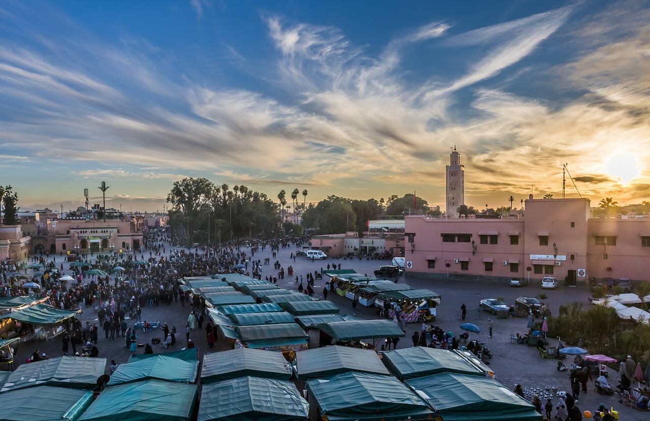 Plaza de Jamaa el Fna, Marrakech (Marruecos)