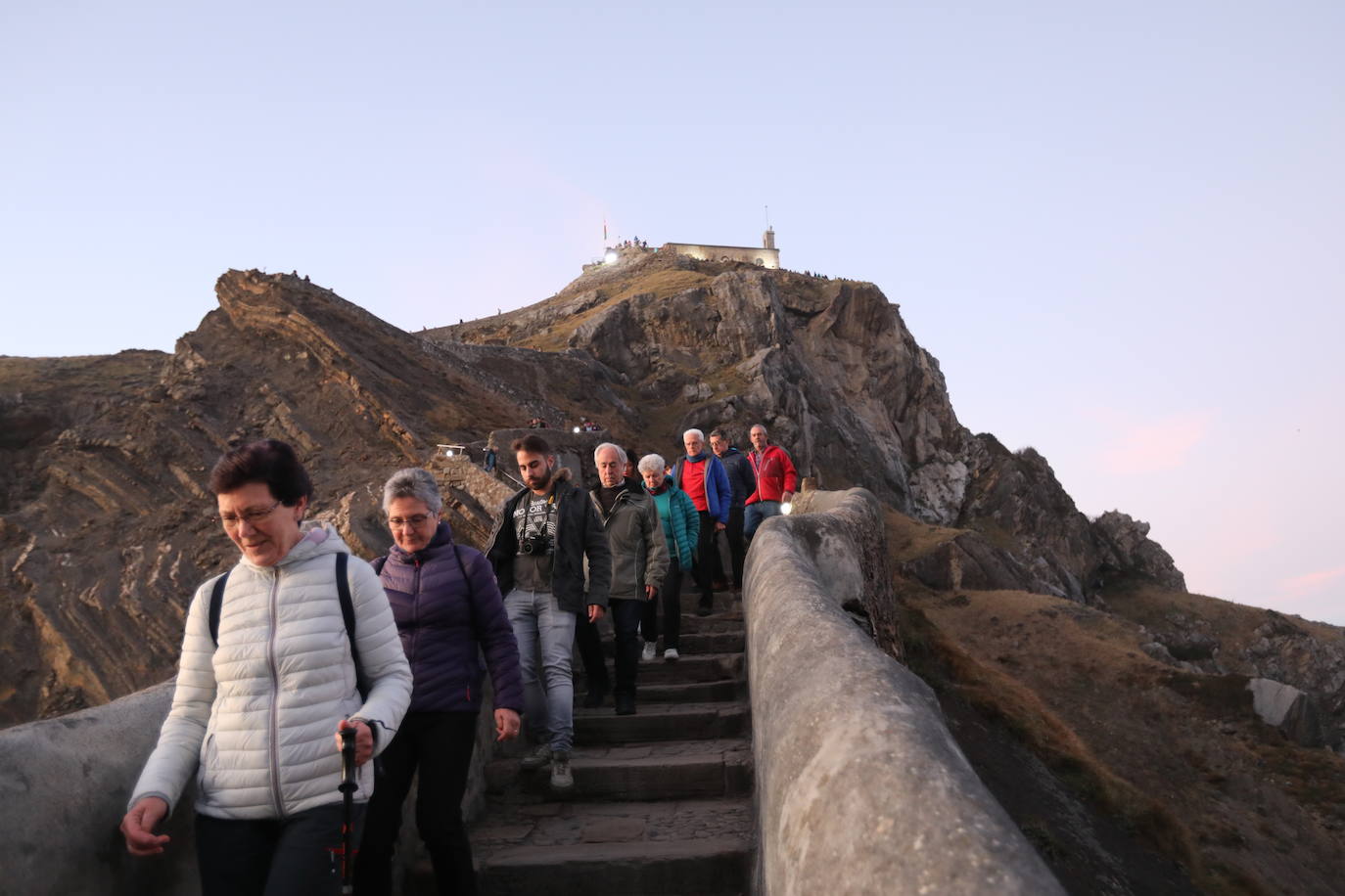 Fotos: La última misa del año en Gaztelugatxe