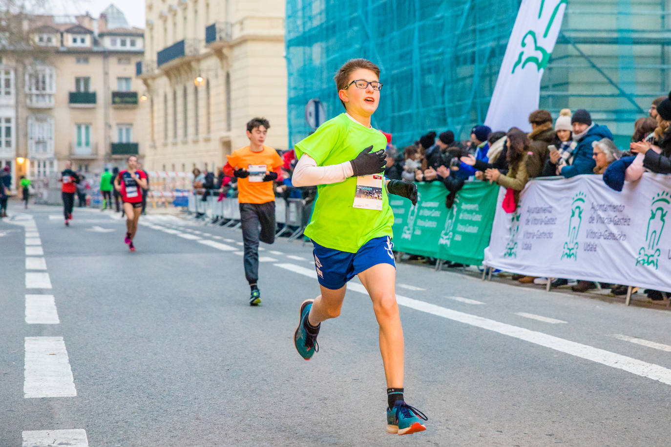 Fotos: Las fotos de la San Silvestre Txiki de Vitoria