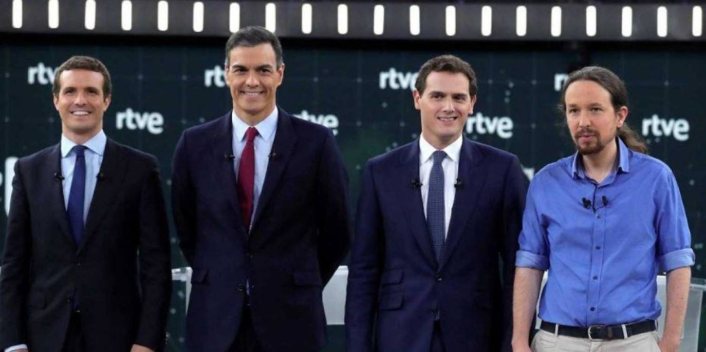 2º.- El debate en RTVE (La 1) | Tuvo lugar el 22 de abril y fue seguido por un total de 7.246.063 espectadores.