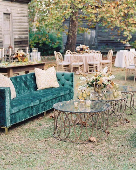 Fotos: En el vestido de novia, en el ramo, en la decoración... ¿te atreves a incluir el terciopelo en tu boda?