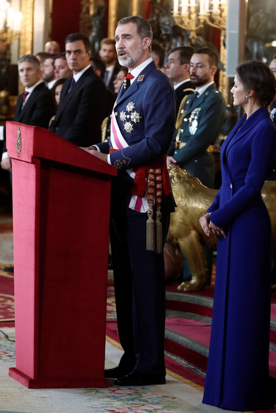 Fotos: El recogido &#039;messy&#039; de Letizia planea ser el peinado de invitada clave de 2020