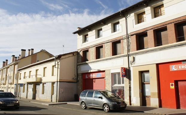 Una vivienda propiedad del Obispado, en Alegría.