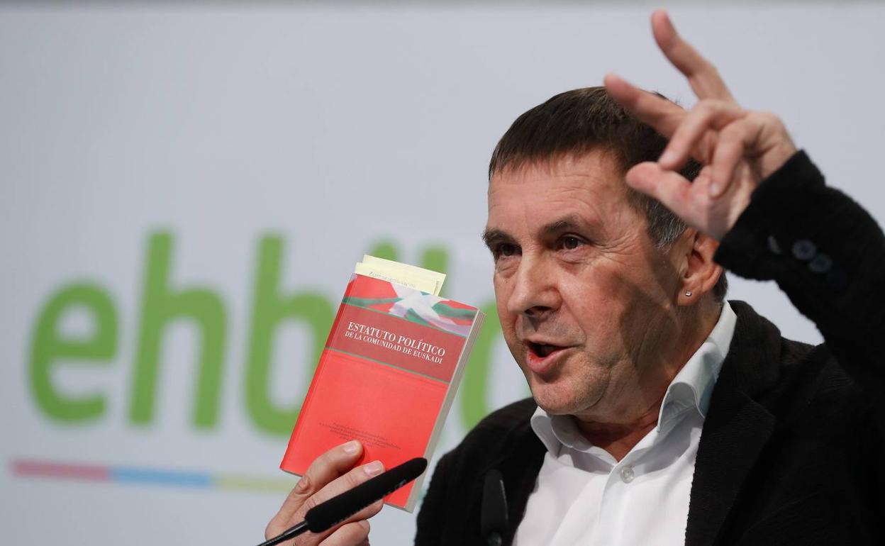 Arnaldo Otegi, en una imagen de archivo.