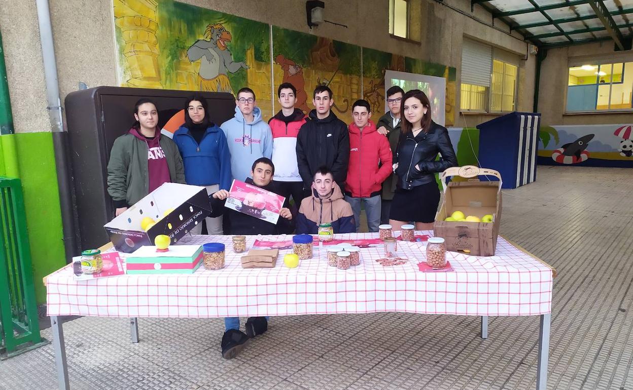 El alumnado participante en el proyecto. 