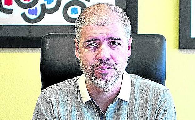 Unai Sordo, en su despacho de CC OO, en Madrid.