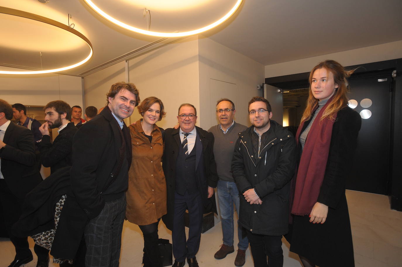 Óscar Arce, Cris García, Patxi Herranz, Rafa Beato, Iker Martínez y Verónica Baranova. 