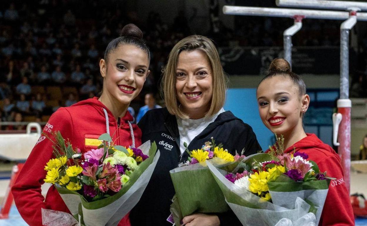 Salma Solaun, Marga Armas y Teresa Gorospe. 
