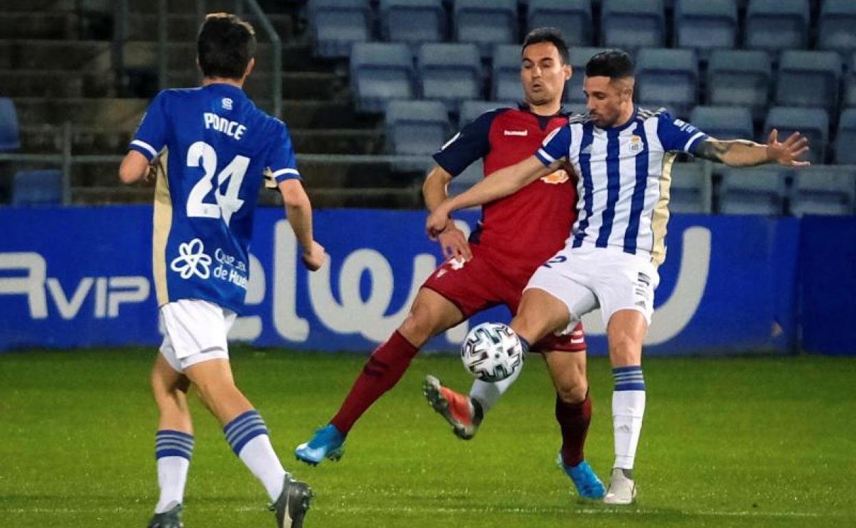 Osasuna llega hasta la prórroga para batir a un valiente Recre