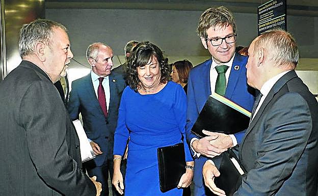 La última reunión del Consejo Vasco de Finanzas, el pasado octubre.