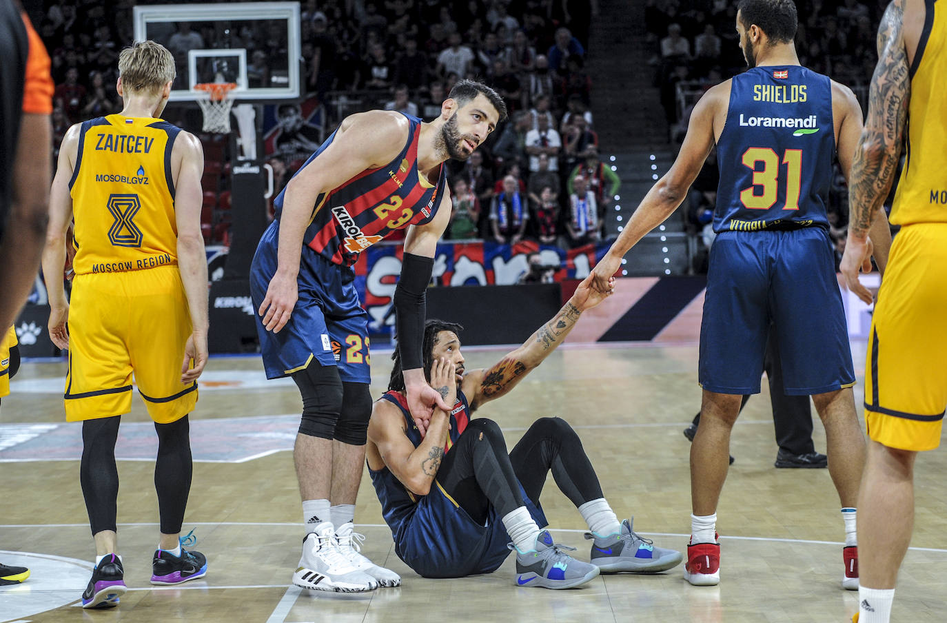 Fotos: Las fotos del Baskonia - Khimki