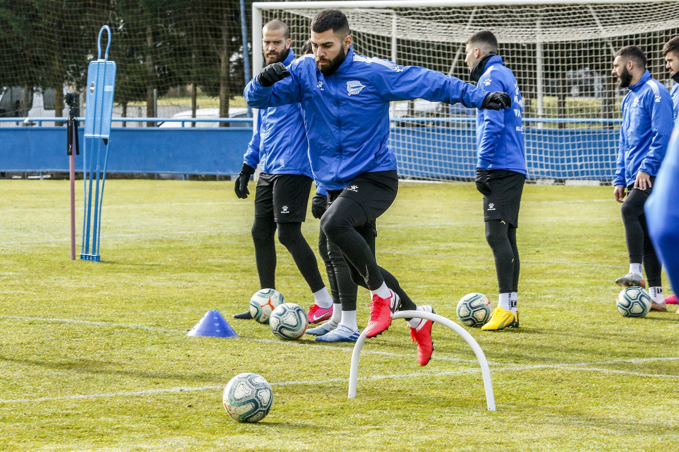 Fotos: El Alavés prepara el partido ante el Villarreal