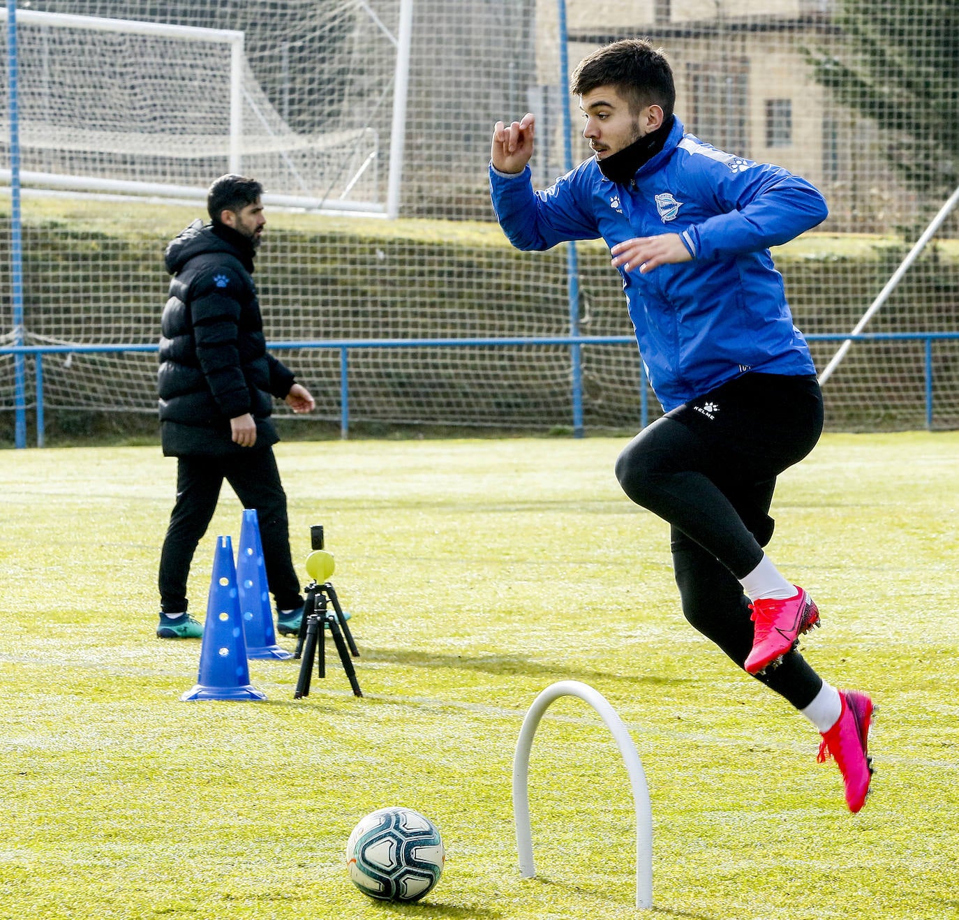 Fotos: El Alavés prepara el partido ante el Villarreal