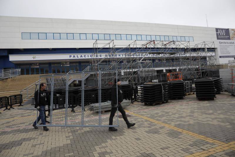 Fotos: Así se preparan los Goya