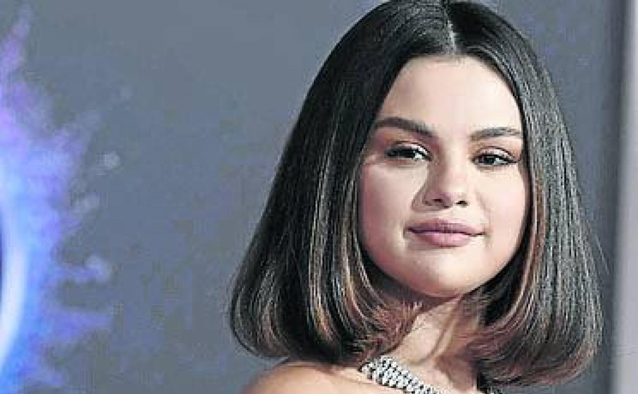 La cantante Selena Gomez.
