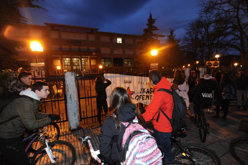 Fotos: La jornada de huelga en Álava. en imágenes