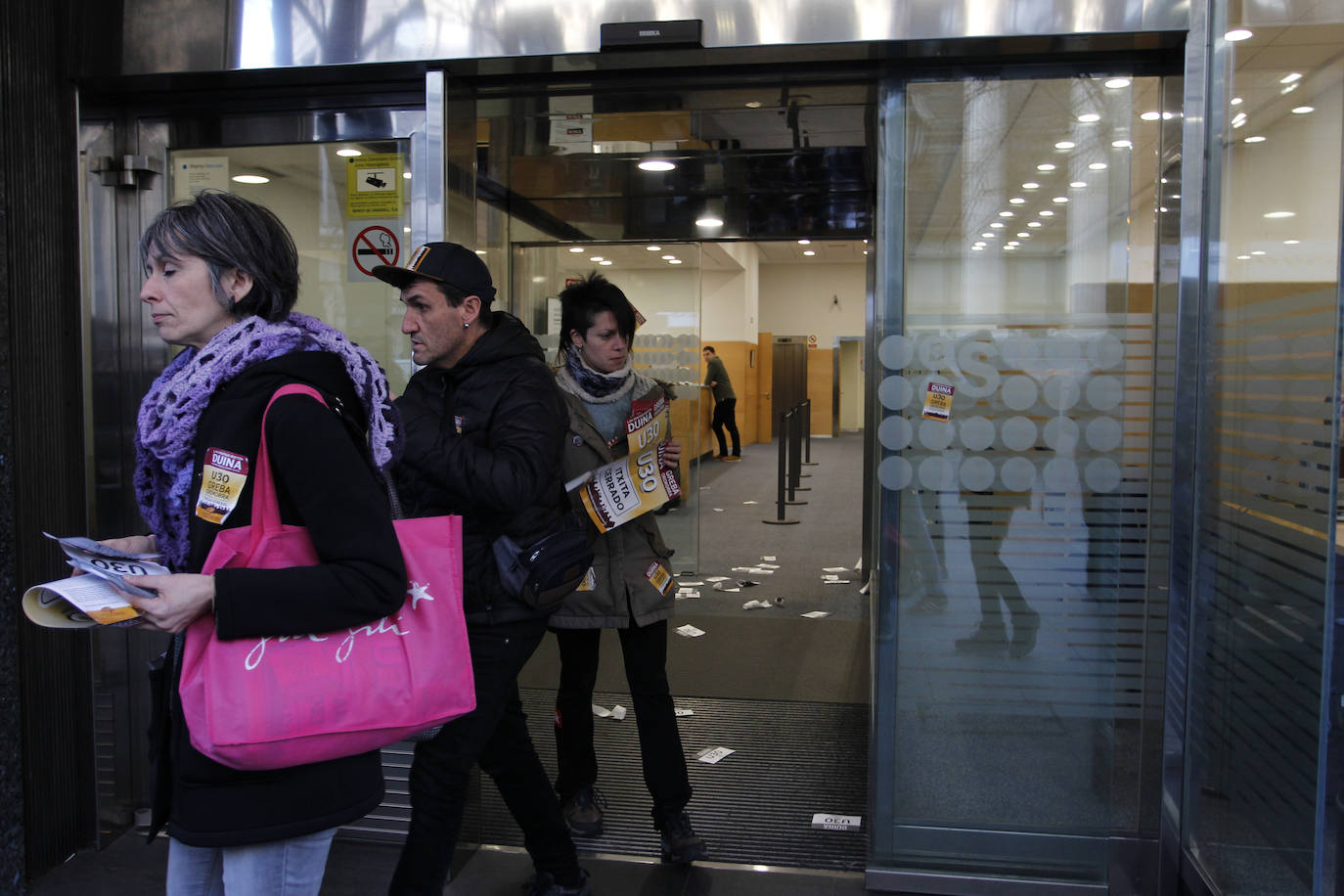 Fotos: Las jornada de huelga en Bilbao, en imágenes