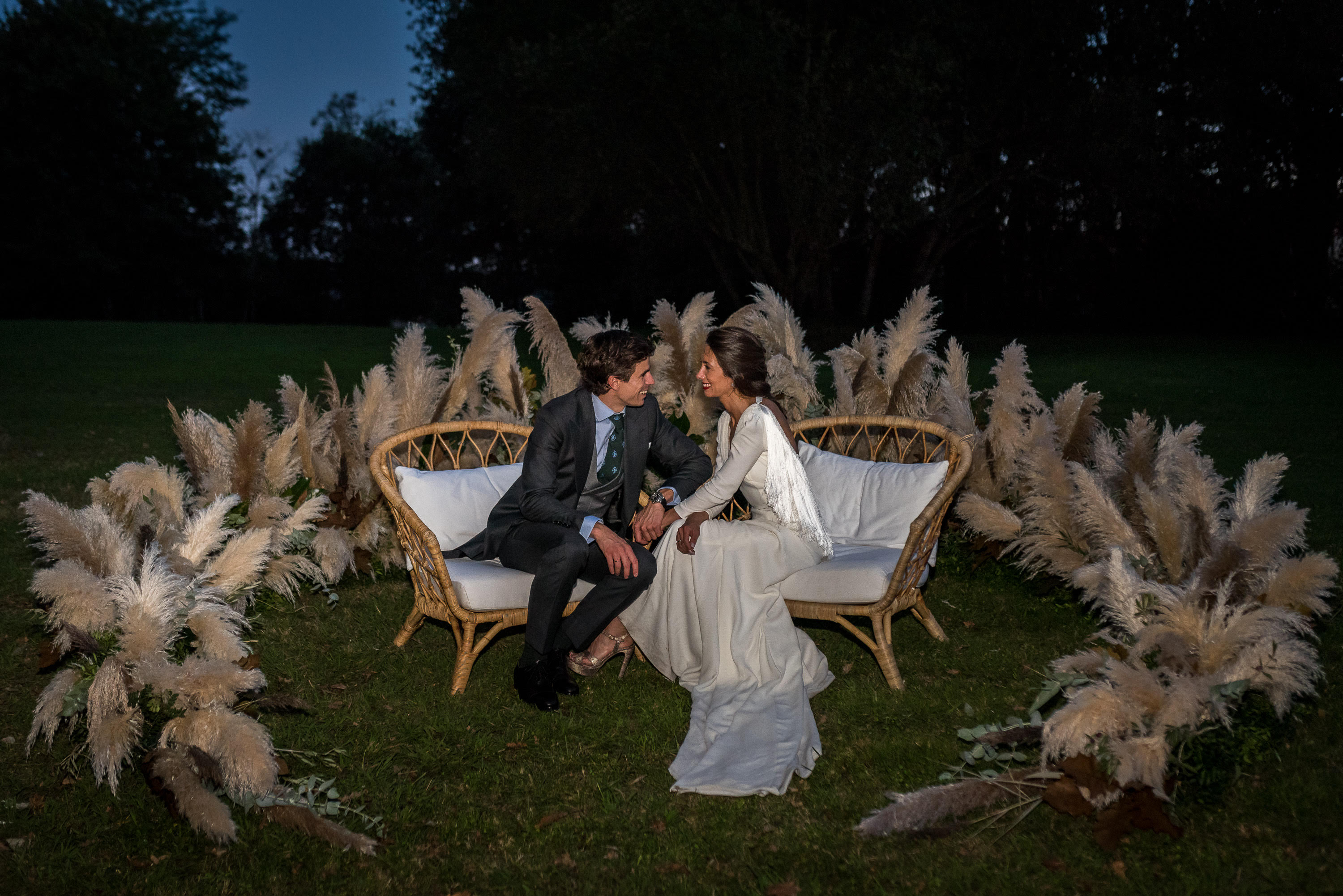 Fotos: La novia vitoriana del vestido viral que se casó en el Castillo de Arteaga