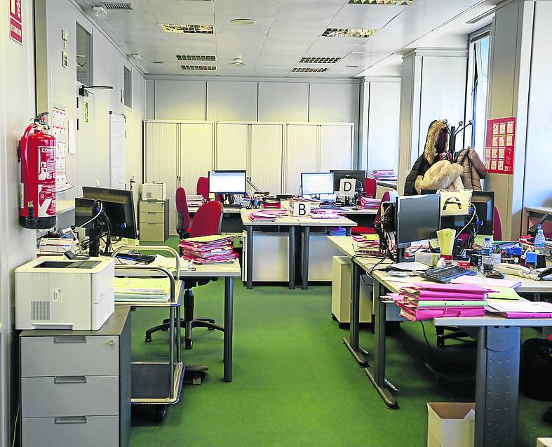 Otra de las estancias del nuevo juzgado.