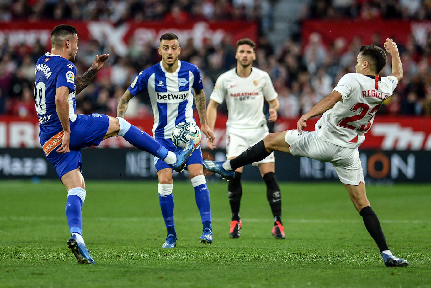 Fotos: Las mejores imágenes del Sevilla - Alavés