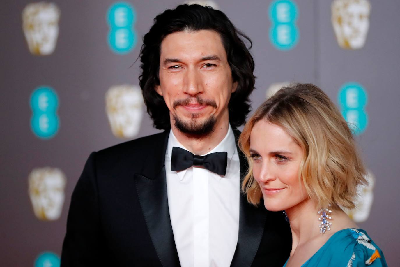 Adam Driver y Joanne Tucker