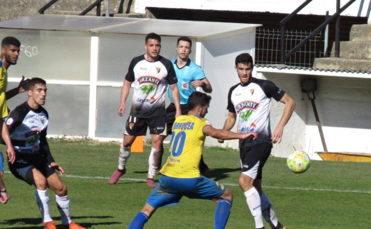 Néstor Salinas: «En Tudela estoy empezando de nuevo a disfrutar»