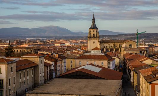 La catedral de Santa María, en Vitoria.