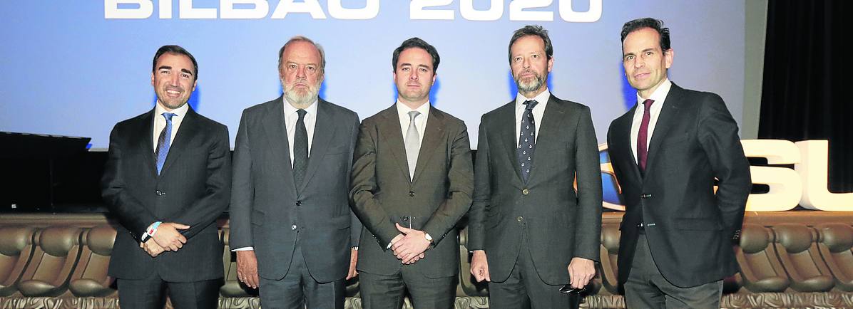 Íñigo Trasmonte, Pedro Cabeza, Juan Ormazabal, Carlos Olaso y Gerva Vallejo.