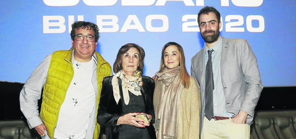 José Manuel Huelva, Conchi Sáez, Amaia Delgado y Andrés Aboitiz. 