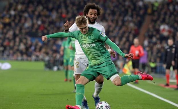 Odegard con Marcelo. 