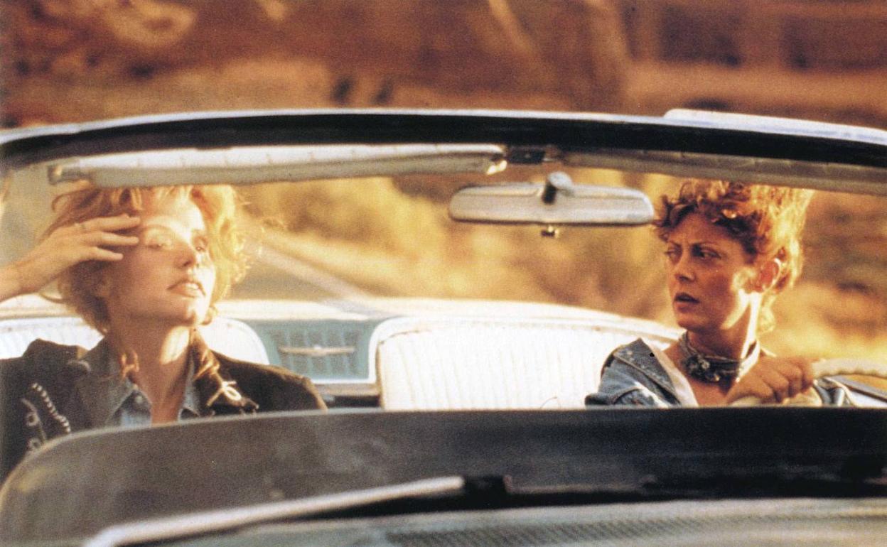 'Thelma eta Louise' pelikularen irudi bat.
