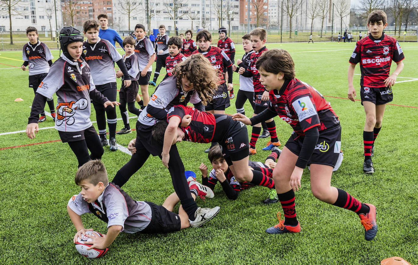 Fotos: Fiesta del rugby en Lakua