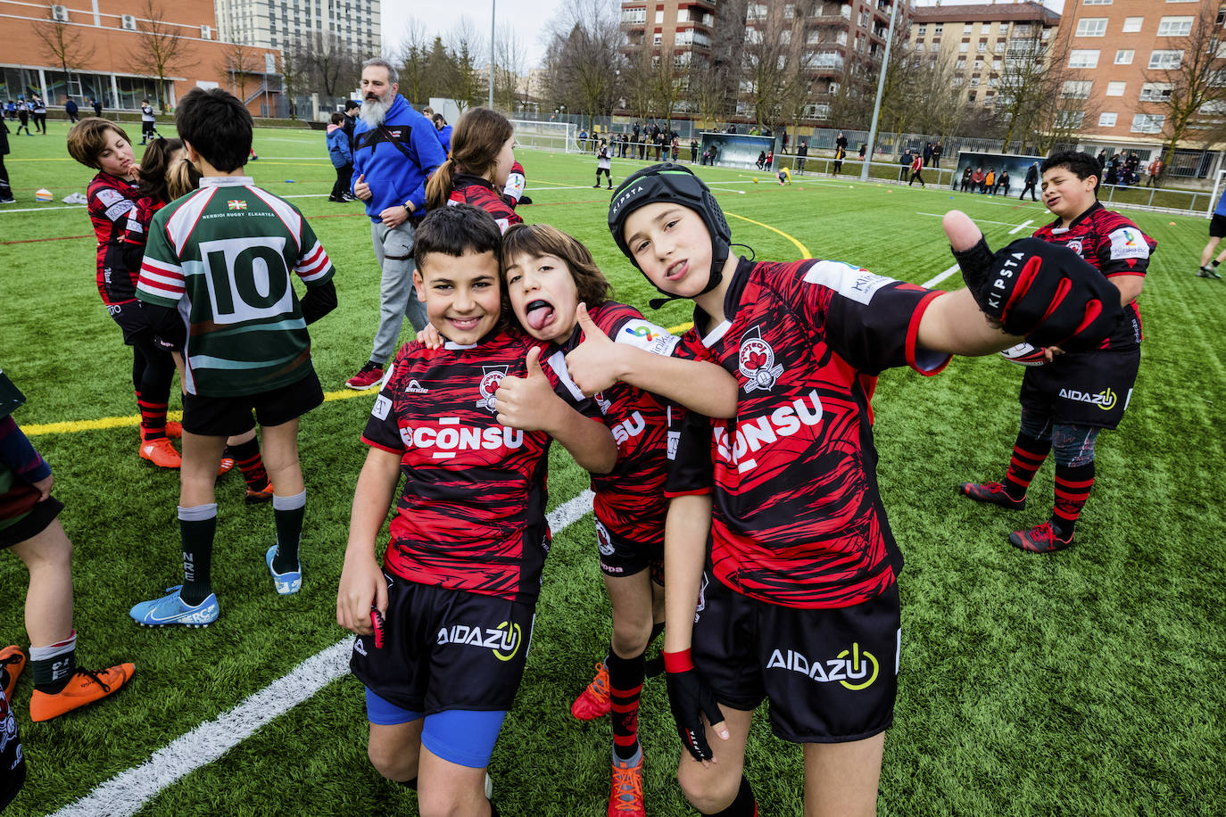 Fotos: Fiesta del rugby en Lakua