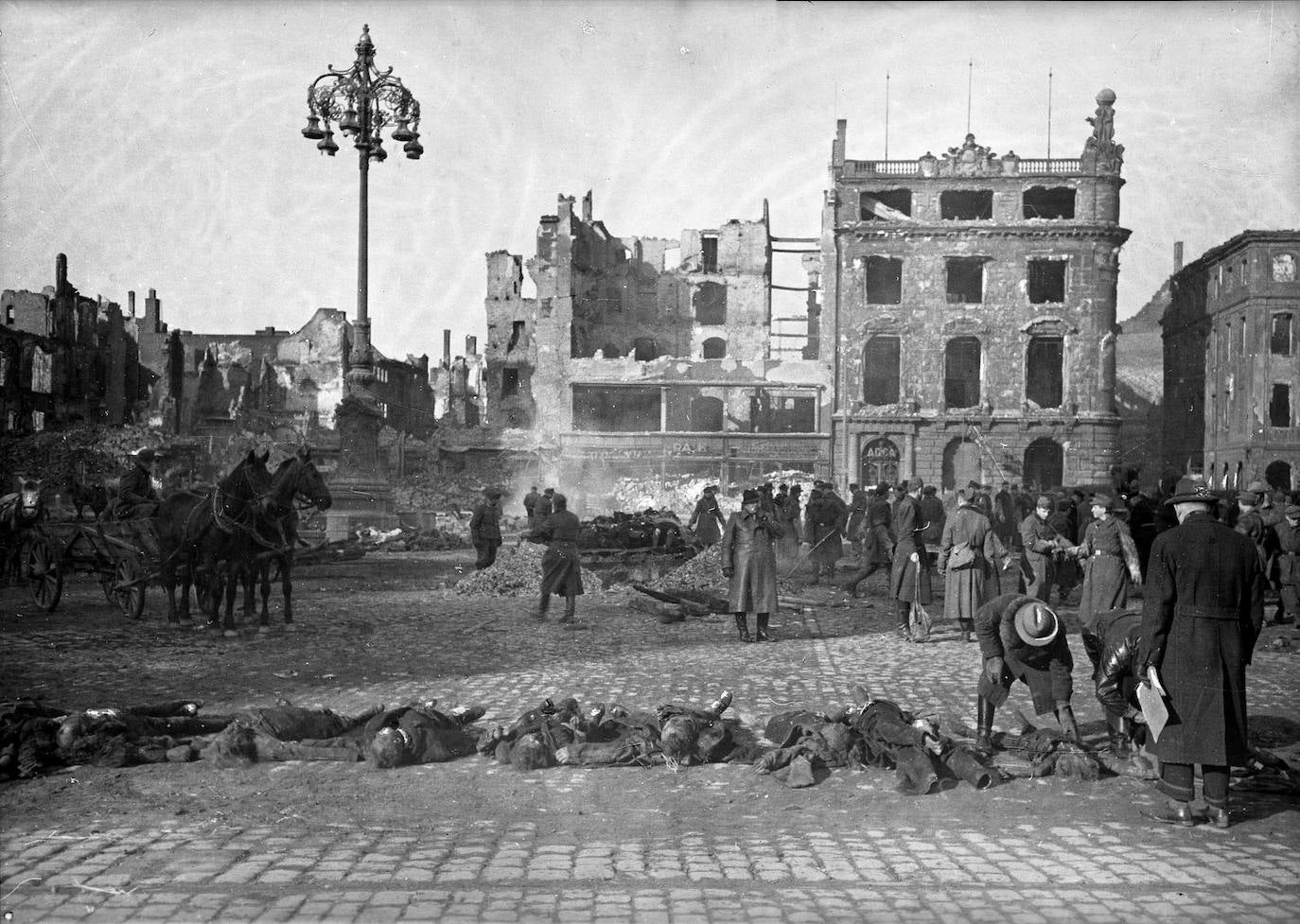 Fotos: Dresde conmemora hoy el 75 aniversario del bombardeo de la ciudad