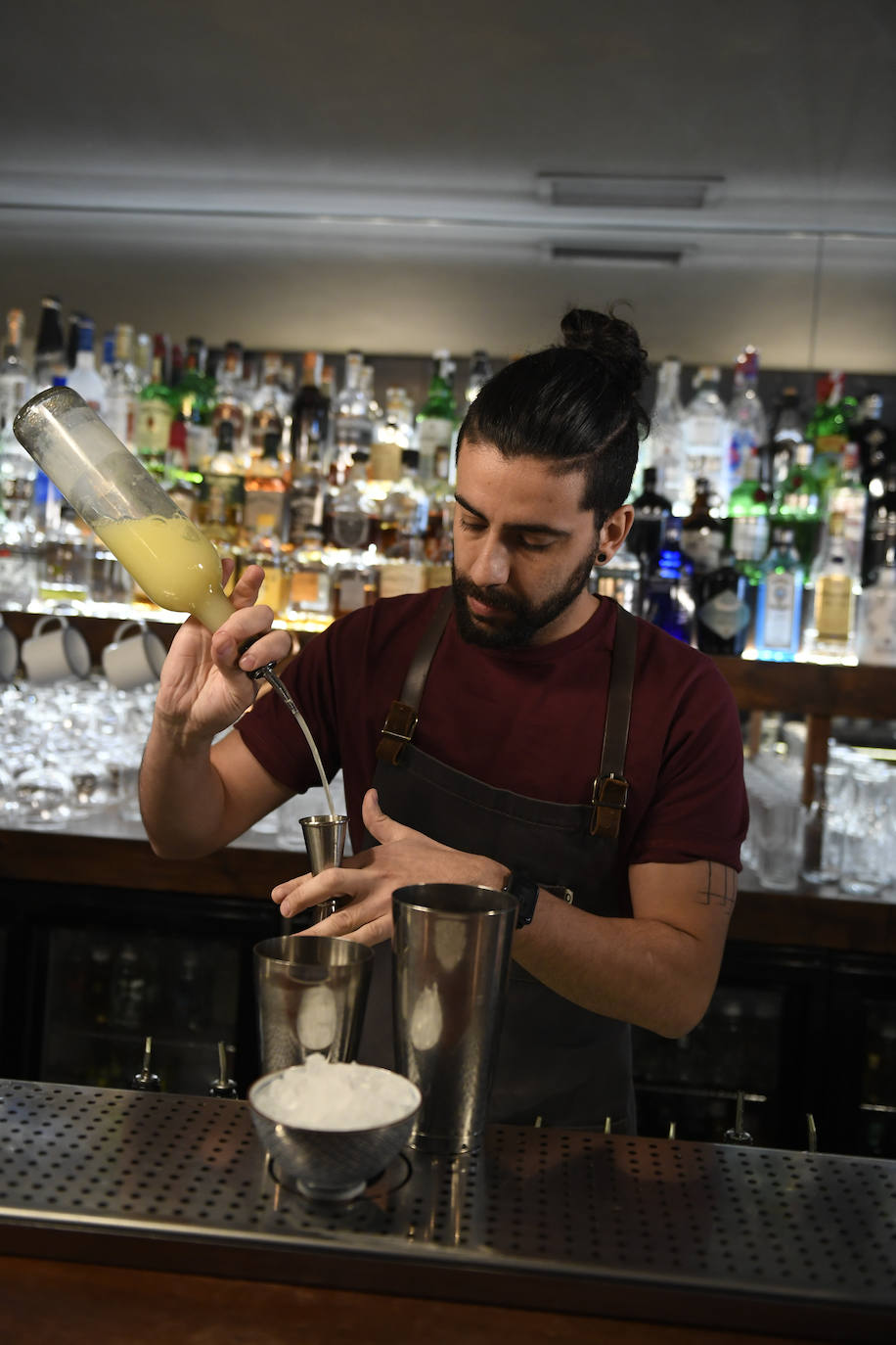 'La Mula' es una de las coctelerías más reputadas de Bilbao.