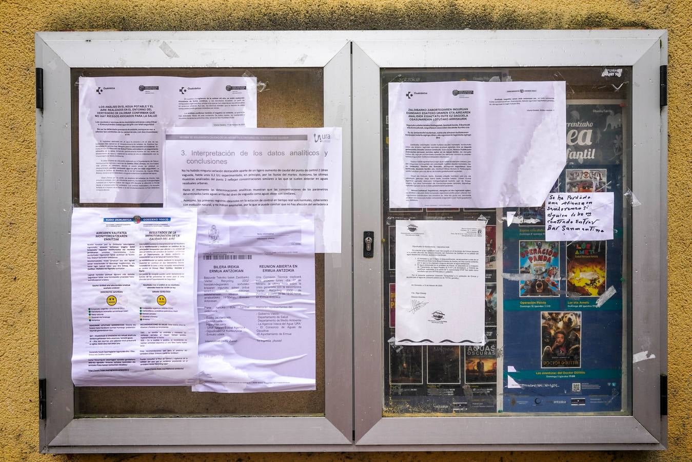 Fotos: Así gestiona el alcalde Ermua la crisis del vertedero