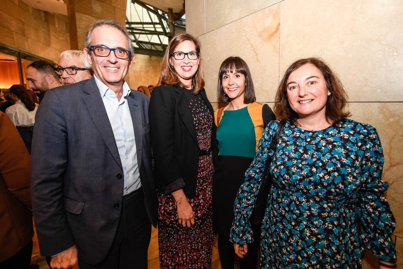Alfredo Sánchez, Ane Epalza, Marta Villaverde y Cristina Valderas.