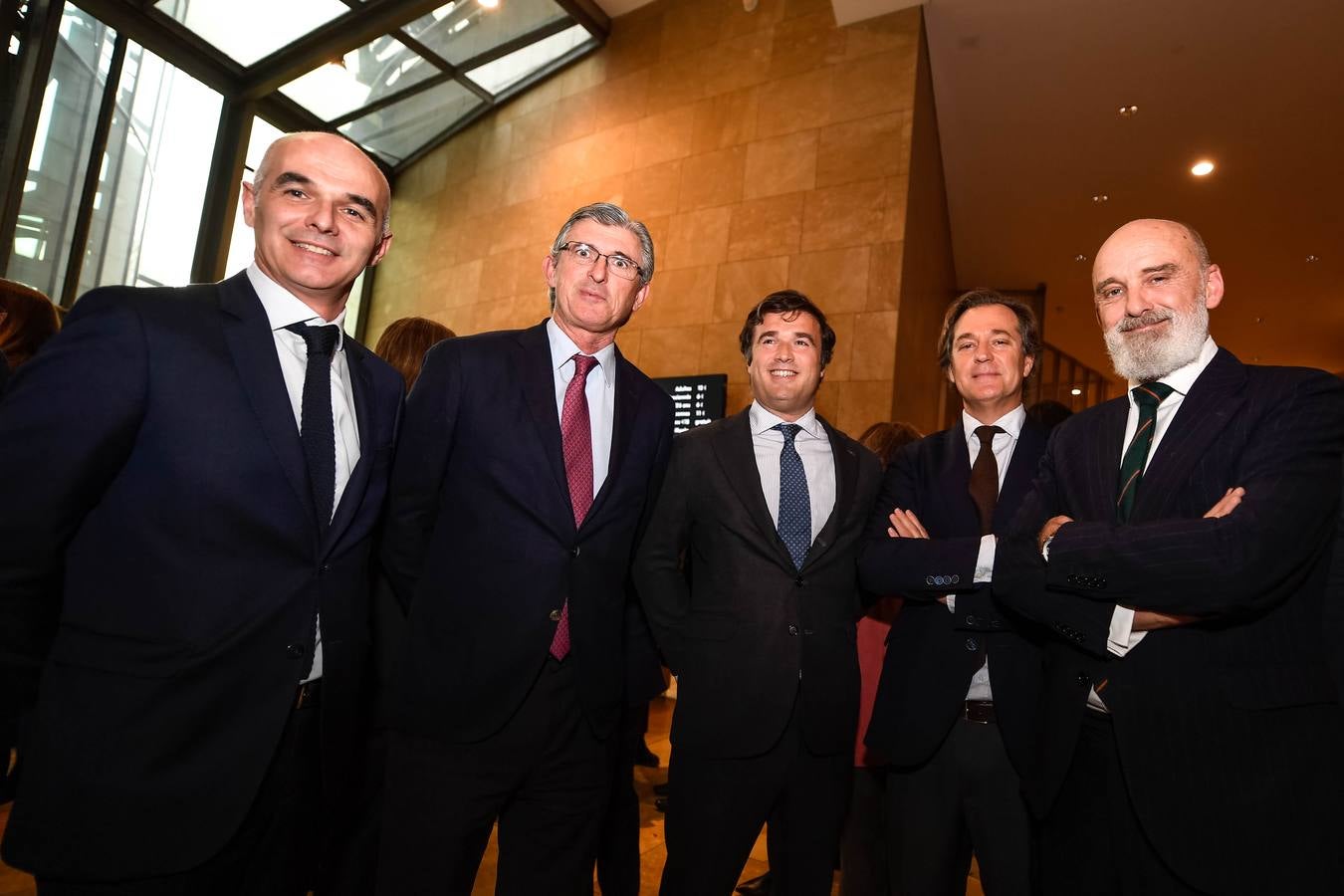 Jon Armentia, Igor del Busto, Floren Lecanda, Luis Guzmán y Lander Arteche. 