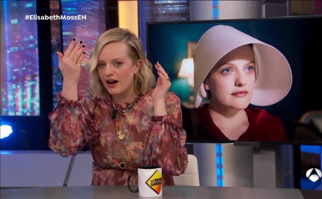 Elisabeth Moss confiesa en El Hormiguero lo que más odia de El Cuento de la Criada